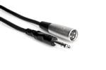 Hosa STX Balanced Interconnect XLR3M to 1/4 Inch TRS Front View